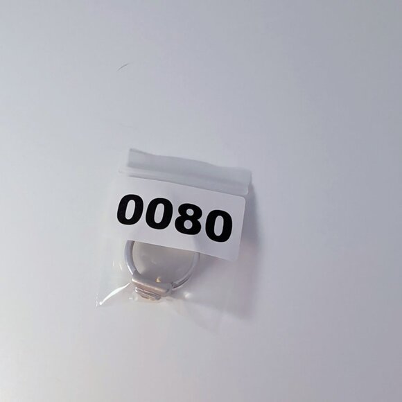 Sterling Silver Ring With Square Citrine Gemstone Size 7.5 - Picture 12 of 12